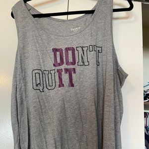 Torrid Gray Active Tank